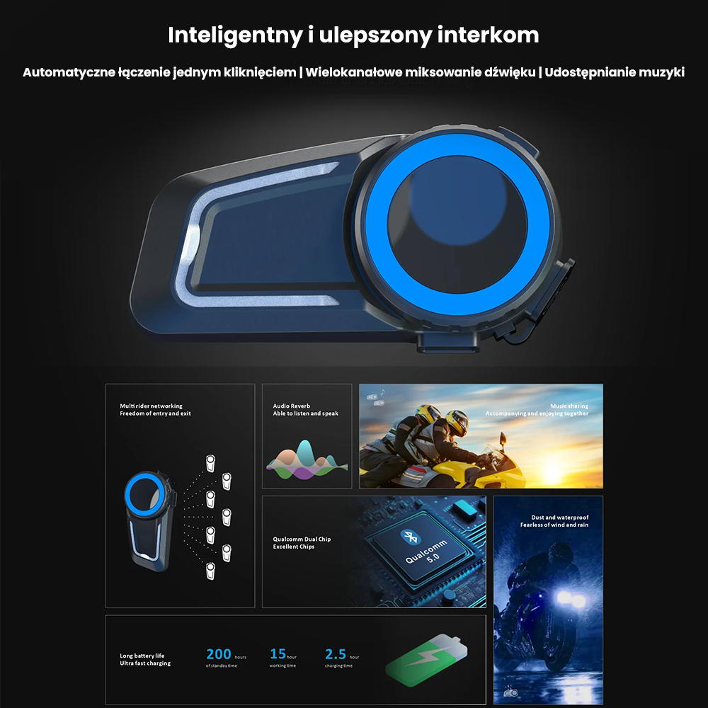 SmartTalk Ultra™ – Interkom SmartGadget™ | Muzyka. Grupa. Przewaga.